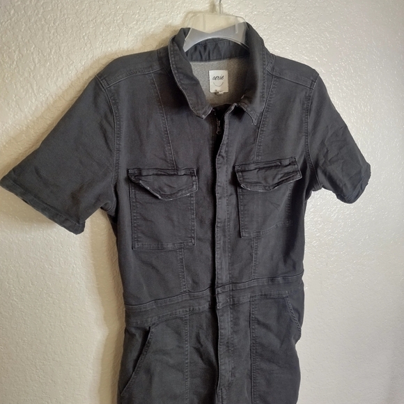 Aerie Utility Jumpsuit Sz M - Picture 3 of 11
